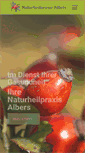 Mobile Screenshot of naturheilpraxis-albers.de